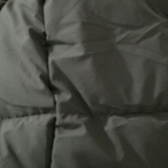 NWT Black Hooded Puffer Long Quilted Coat 100% Polyurethane Polyester Lining - Picture 9 of 11